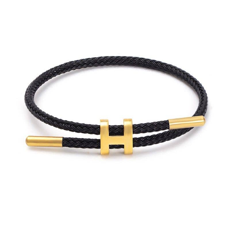 H Braid Bracelet - 15 Colours
