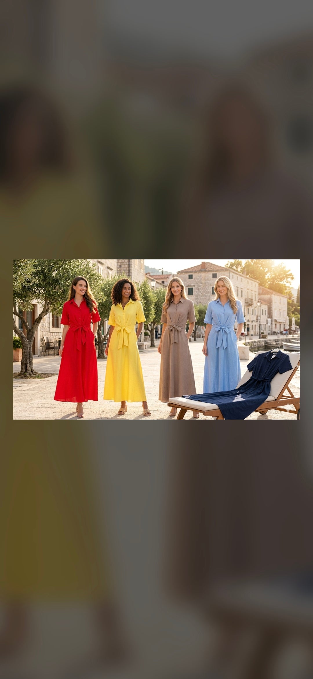 The Riviera Tie Maxi