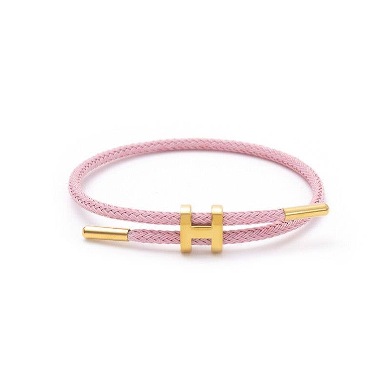 H Braid Bracelet - 15 Colours