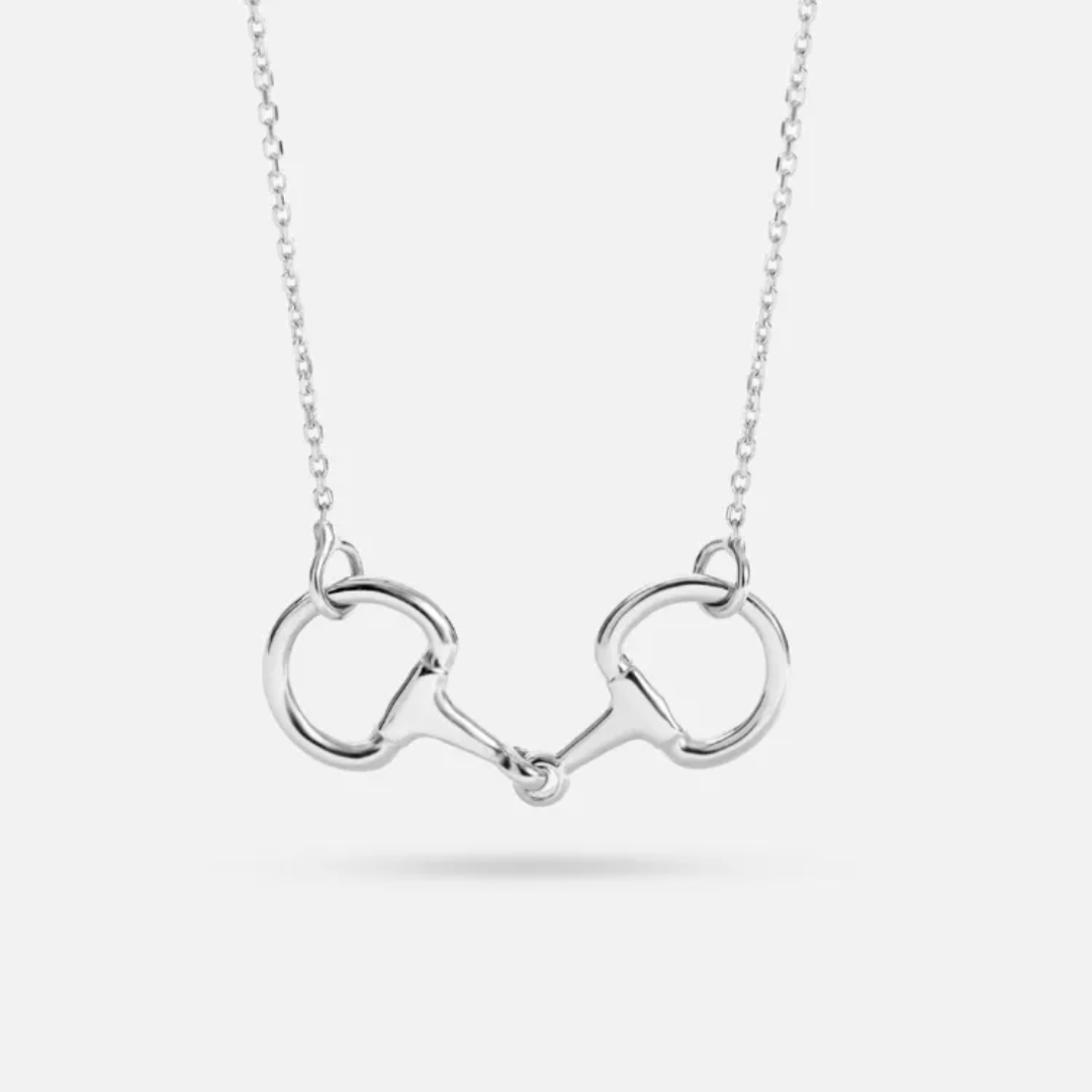 Snaffle Necklace - Gold or Silver