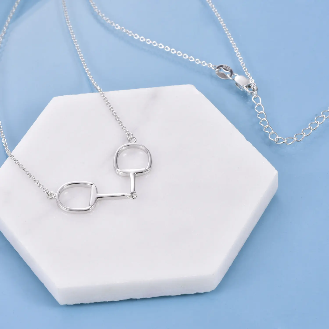 Snaffle Necklace - Gold or Silver