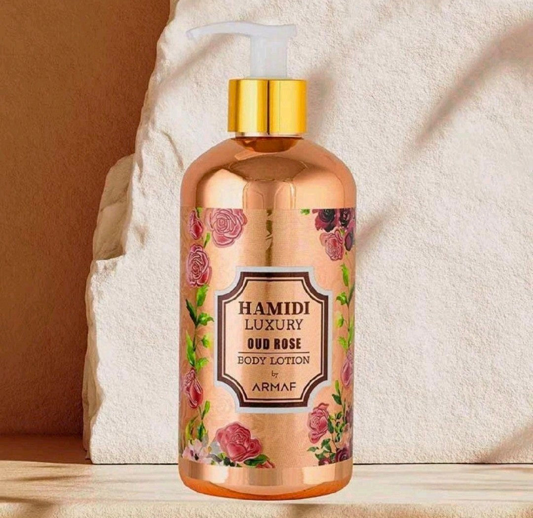 Hamidi Luxury Oud Rose Body Lotion - 500ml