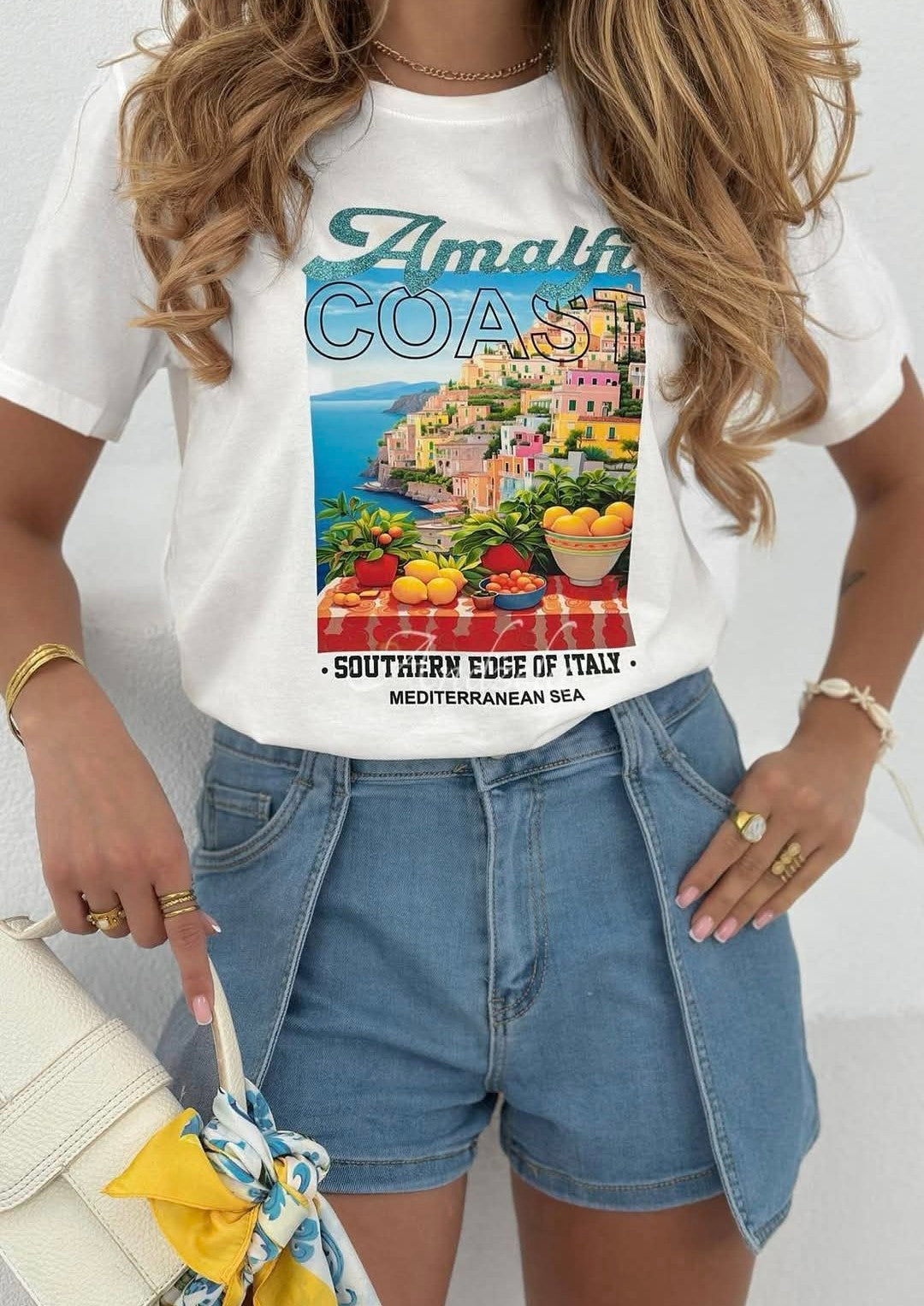 Amalfi heavy cotton t shirt